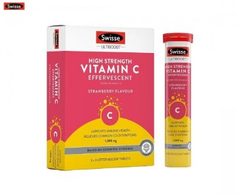 【冰点价】Swisse 斯维诗 高浓度维他命C泡腾片1000mg 60片(保质期:2023.05) 【冰点价】Swisse 斯维诗 高浓度维他命C泡腾片1000mg 60片(保质期:2023.05)